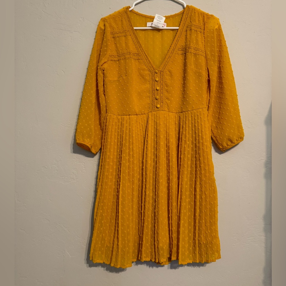 Cklass Mustard Color Dress (S)
